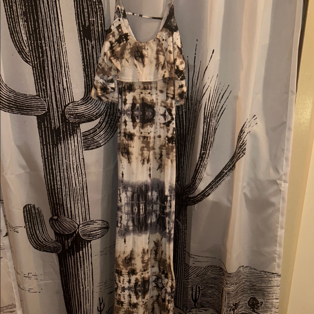 Tie-Dye Maxi Dress